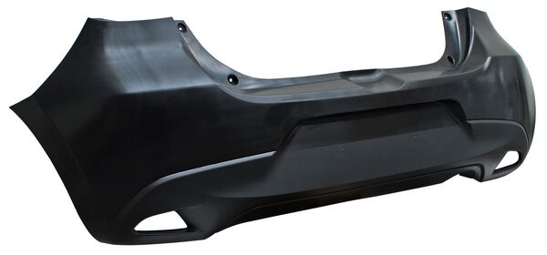 Defensa Trasera Mazda 2 2016-2019 & Mazda 2 2015-2018 Sin Hoyo Para Sensores