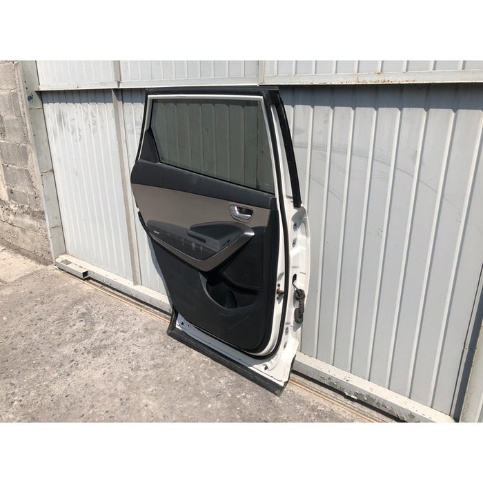 Puerta Trasera Izquierda Hyundai Santa Fe 2013 Al 2018