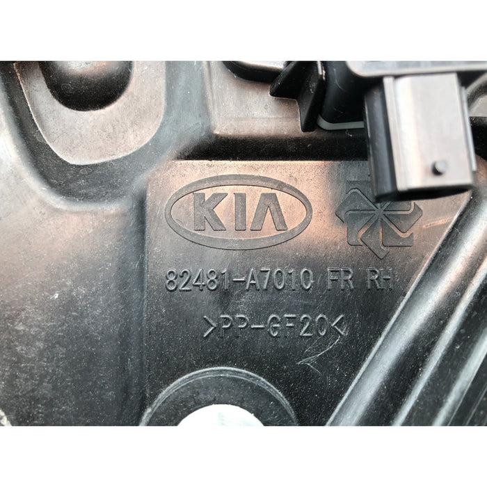 Elevador Vidrio Delantero Derecho Kia Forte 2014 Al 2018