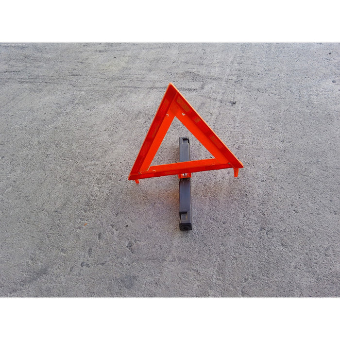 Triángulo De Seguridad De Plástico Reflejante