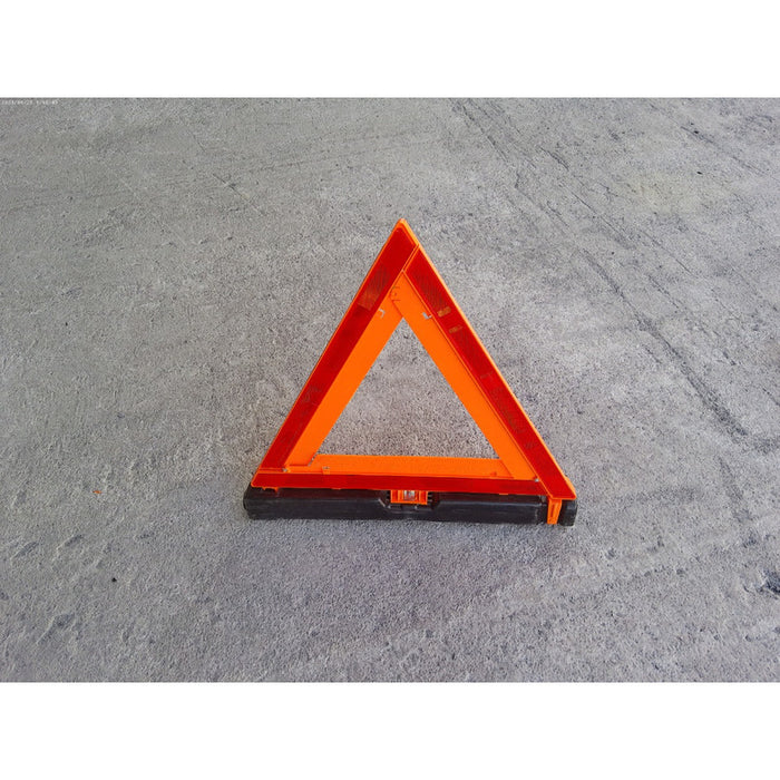 Triángulo De Seguridad De Plástico Reflejante