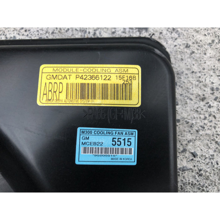 Motoventilador Chevrolet Spark 2011 Al 2017 1.2