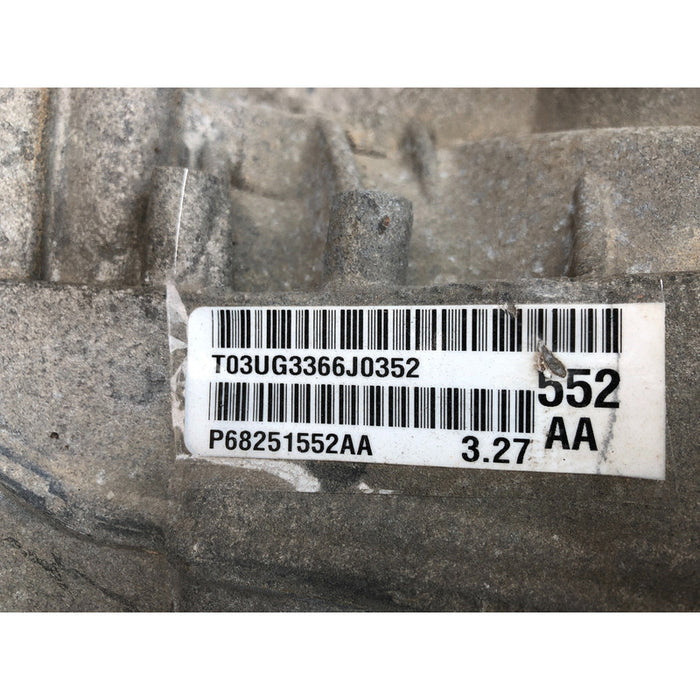 Diferencial Trasero Grand Cherokee 2014 Al 2019 3.6 P3.27