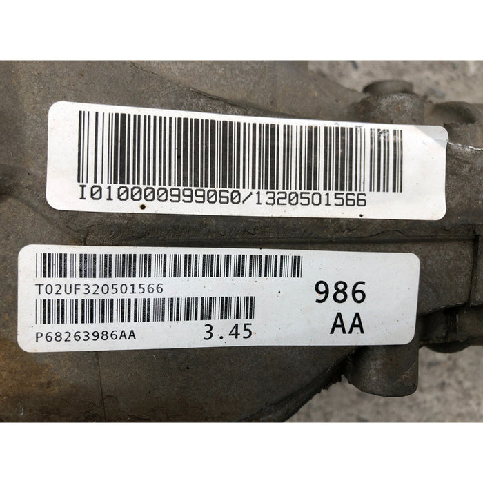 Diferencial Delantero Jeep Grand Cherokee 2014 2015 3.6