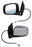 Espejo para Dodge Caravan & para Chrysler Town & Country 2008, 2009, 2010, 2011, 2012, 2013, 2014, 2015, 2016, 2017, 2018, 2019, 2020 Electrico con Desempañador, con Direccional, Cromado 7 Pines Izquierdo