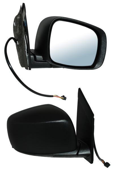 Espejo para Dodge Caravan & para Chrysler Town & Country 2008, 2009, 2010, 2011, 2012, 2013, 2014, 2015, 2016, 2017, 2018, 2019, 2020 Electrico con Desempañador, Autoabatible Texturizado, 7 Pines Derecho