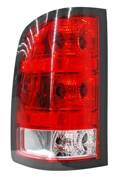 Calavera para GMC Sierra 2007, 2008, 2009, 2010, 2011, 2012, 2013 - Filo Negro Con Arnes, Izquierda