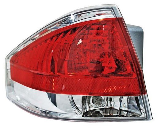 Calavera para Ford Focus 2009, 2010, 2011 (Sedan, 4 Puertas) con Focos, Izquierda