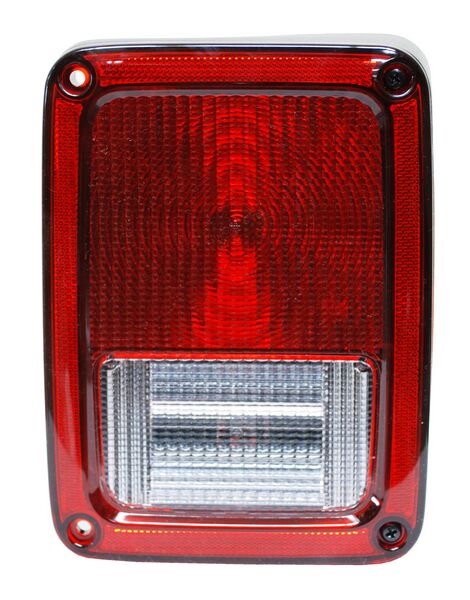 Calavera para Jeep Wrangler 2007, 2008, 2009, 2010, 2011, 2012, 2013, 2014, 2015, 2016, 2017, 2018 - Con Arnes, Derecha
