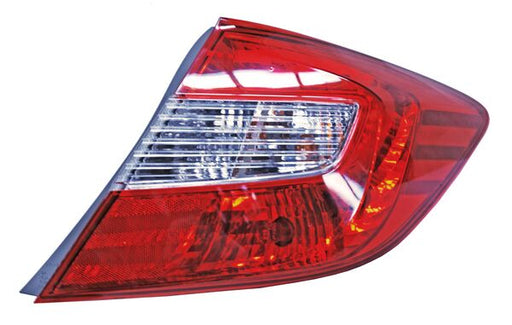 Calavera para Honda Civic 2012-2013 (Sedan) con Focos, Derecha