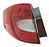 Calavera para Ford Fiesta 2011, 2012, 2013 (Sedan) con Focos, Izquierda