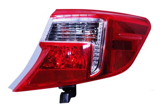 Calavera para Toyota Camry 2012, 2013, 2014 Exterior, Con Focos, Derecha