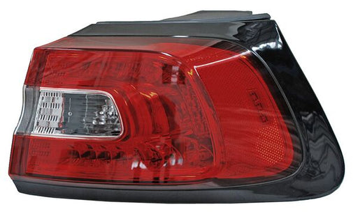 Calavera para Cherokee 2014, 2015, 2016, 2017, 2018 - Exterior, LEDS - Derecha