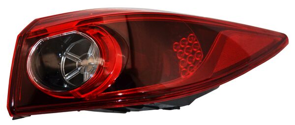 Calavera para Mazda 3, Mazda3 2014, 2015, 2016, 2017, 2018 (Sedan, 4 Puertas) Exterior, LEDS, Derecha