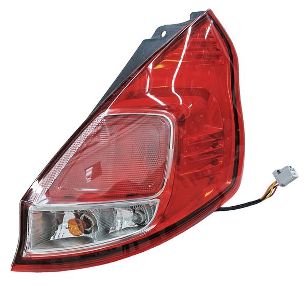 Calavera para Ford Fiesta 2014, 2015, 2016, 2017, 2018, 2019 (5 Puertas) con Arnes, Derecha