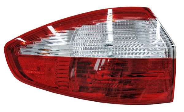 Calavera para Ford Fiesta 2014, 2015, 2016, 2017, 2018, 2019 (Sedan, 4 Puertas) Exterior, Con Arnes, Izquierda