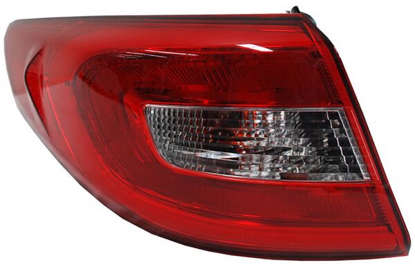 Calavera para Hyundai Sonata 2015, 2016, 2017 Exterior, Con Arnes, Izquierda