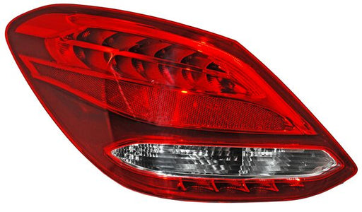 Calavera para Mercedes Benz Clase C 2015, 2016, 2017, 2018 - LEDS - Izquierda