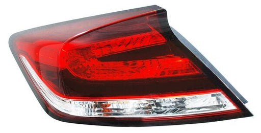 Calavera para Honda Civic 2014, 2015 (Coupe, 2 Puertas) con Foco, Izquierda