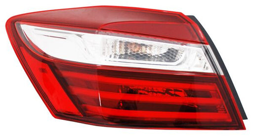 Calavera para Honda Accord 2016, 2017 Exterior, Con Focos, Izquierda