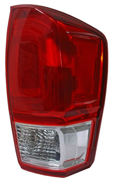 Calavera para Toyota Tacoma 2016, 2017, 2018, 2019, 2020, 2021, 2022, 2023 Humo, con Focos, Derecha