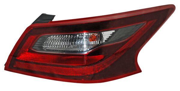 Calavera para Nissan Altima 2017, 2018 Exterior, Obscura con Arnes, Derecha