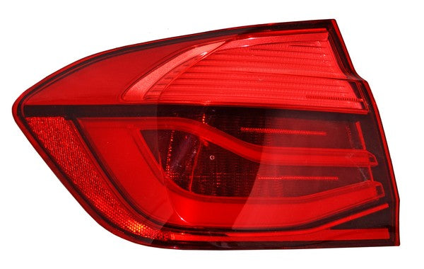 Calavera para BMW Serie 3 2016, 2017, 2018 (Sedan, 4 Puertas) Exterior, LEDS - Izquierda