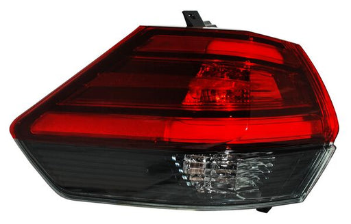 Calavera para Nissan Xtrail, X-Trail 2018, 2019, 2020, 2021, 2022 & Rogue 2017, 2018, 2019 - Exterior, Oscura  Izquierda