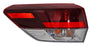 Calavera para Toyota Highlander 2017, 2018, 2019 - Exterior, LEDS, Oscura, Izquierda