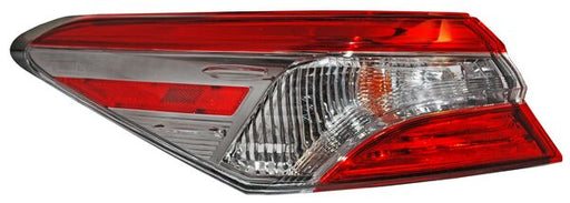 Calavera para Toyota Camry 2018, 2019, 2020, 2021, 2022, 2023, 2024 SE, Exterior, Humo, Con Arnes, Izquierda