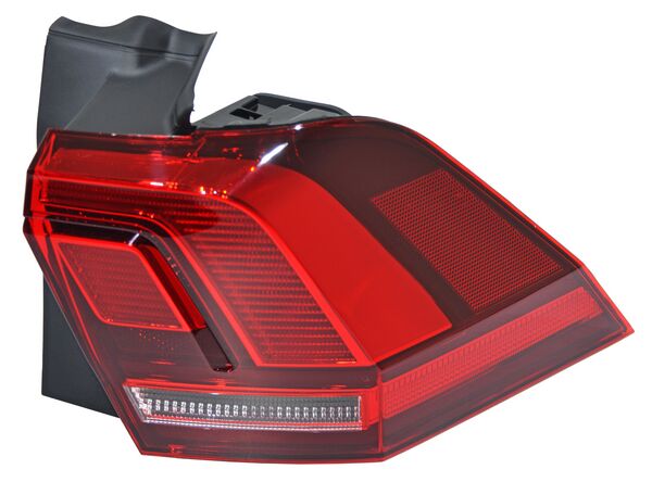 Calavera para Volkswagen Tiguan 2018, 2019, 2020, 2021 - Exterior, LEDS - Derecha