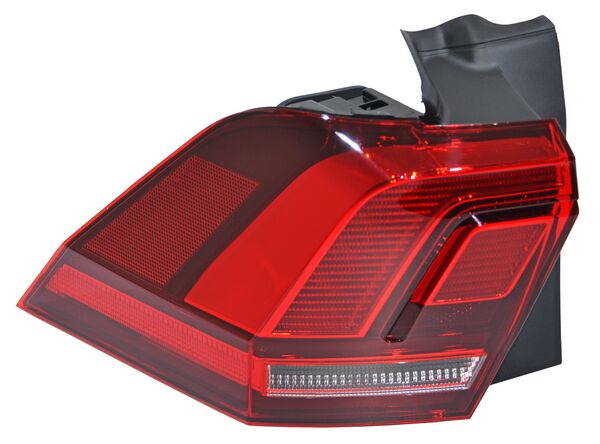 Calavera para Volkswagen Tiguan 2018, 2019, 2020, 2021 - Exterior, LEDS - Izquierda