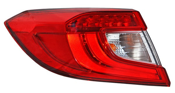 Calavera para Honda Accord 2018, 2019, 2020, 2021 - Exterior, LEDS - Izquierda