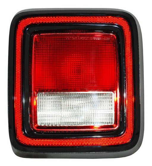 Calavera para Jeep Wrangler 2018, 2019, 2020, 2021, 2022, 2023 - Con Arnes, Derecha
