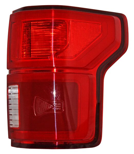 Calavera Derecha para Camioneta Ford Lobo 2018, 2019, 2020 LEDS, Para Sensor de Punto Ciego