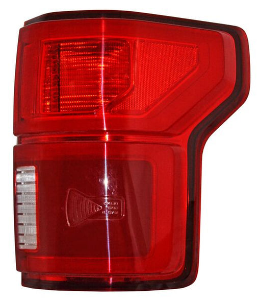 Calavera Derecha para Camioneta Ford Lobo 2018, 2019, 2020 LEDS, Para Sensor de Punto Ciego
