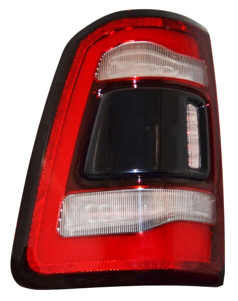 Calavera para Dodge Ram 1500 2019, 2020, 2021, 2022 - LEDS, Sin Sensor de Punto Ciego, Oscura, Izquierda