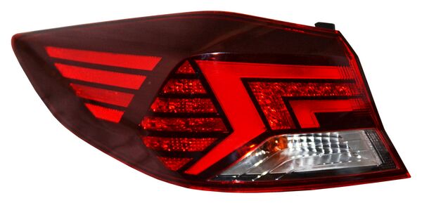 Calavera para Hyundai Elantra 2019, 2020 - Exterior, LEDS - Izquierda