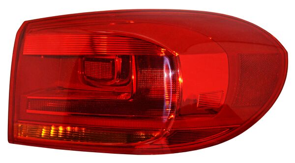 Calavera para Volkswagen Tiguan 2012, 2013, 2014, 2015, 2016, 2017 - Exterior, Sin Arnes, Derecha