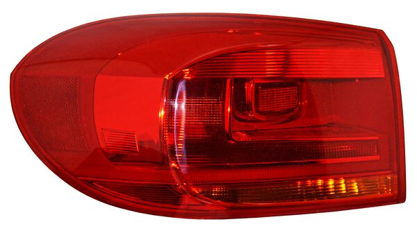 Calavera para Volkswagen Tiguan 2012, 2013, 2014, 2015, 2016, 2017 - Exterior, Sin Arnes, Izquierda