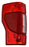 Calavera para Ford Super Duty 2020, 2021, 2022 - Sin Arnes, Para Sensores, Izquierda