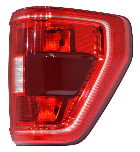 Calavera Derecha para Ford Lobo 2021, 2022, 2023 - Roja, Para Sensores, sin Arnes