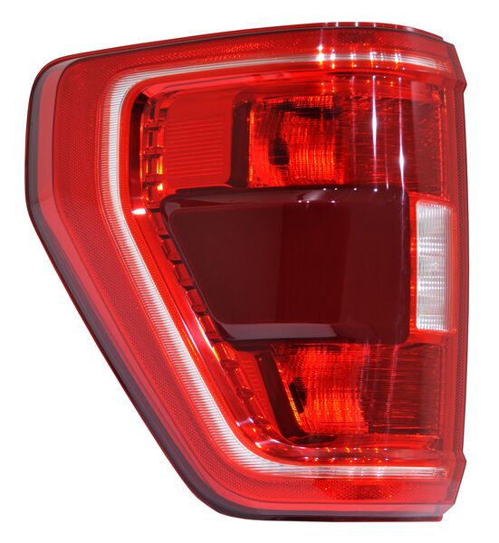 Calavera Izquierda para Ford Lobo 2021, 2022, 2023 - Roja, Para Sensores, sin Arnes