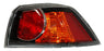 Calavera para Mitsubishi Lancer 2010, 2011, 2012, 2013, 2014, 2015 - Exterior, Filo Negro, con Arnes, Derecha