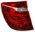 Calavera para BMW X3 2011, 2012, 2013, 2014, 2015, 2016, 2017 Exterior, Sin Arnes Rojo, Blanco, Ambar - Izquierda