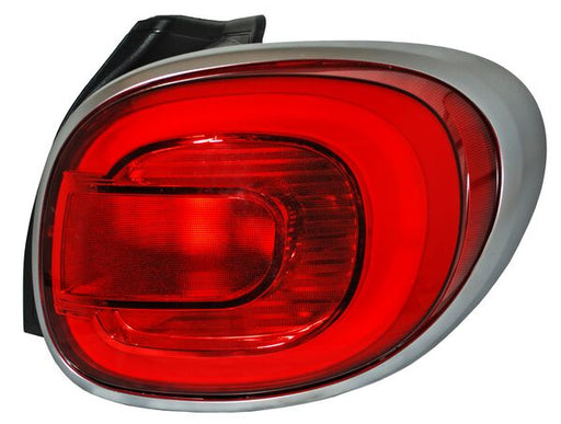 Calavera para Fiat 500L 2015, 2016, 2017, 2018 - Filo Plata Sin Arnes, Derecha