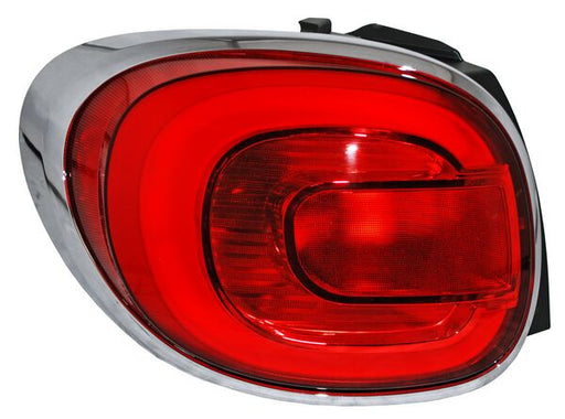 Calavera para Fiat 500L 2015, 2016, 2017, 2018 - Filo Cromado, Sin Arnes, Izquierda