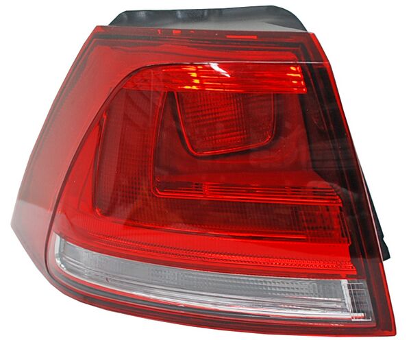 Calavera para Volkswagen Golf 2015, 2016, 2017 - Exterior, Sin Arnes - Izquierda