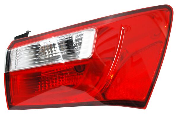 Calavera para Kia Rio 2016, 2017 &  2012, 2013, 2014, 2015, 2016 (Sedan, 4 Puertas) Exterior, Con Arnes - Derecha