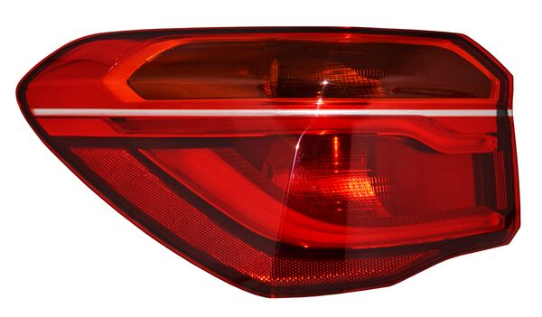 Calavera para BMW X1 2016, 2017, 2018, 2019 - Exterior, Sin Arnes, Izquierda